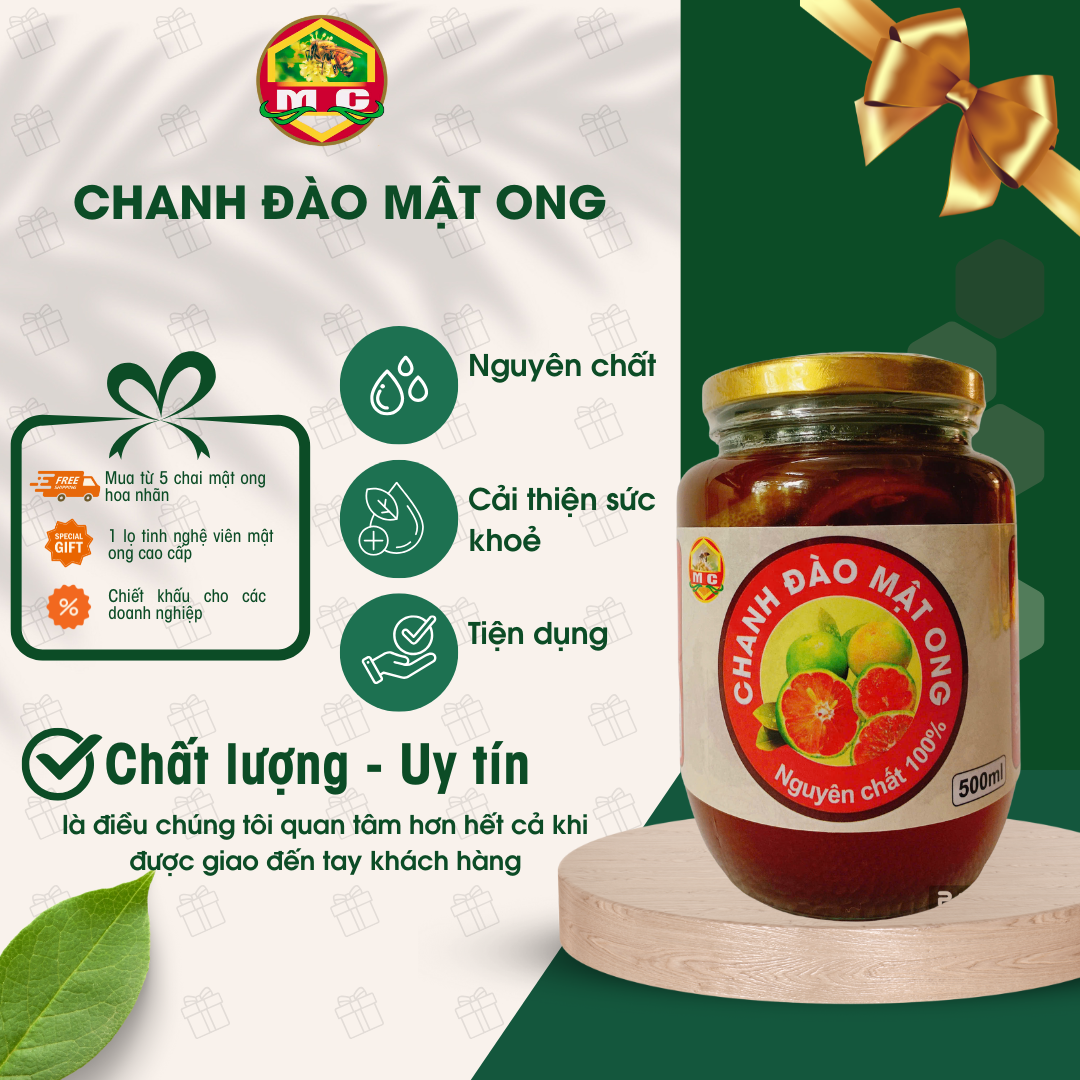 CHANH ĐÀO MẬT ONG – MẬT ONG MAI CỪ