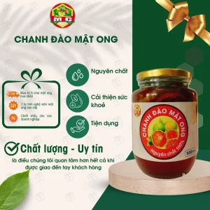 CHANH ĐÀO NGÂM MẬT ONG