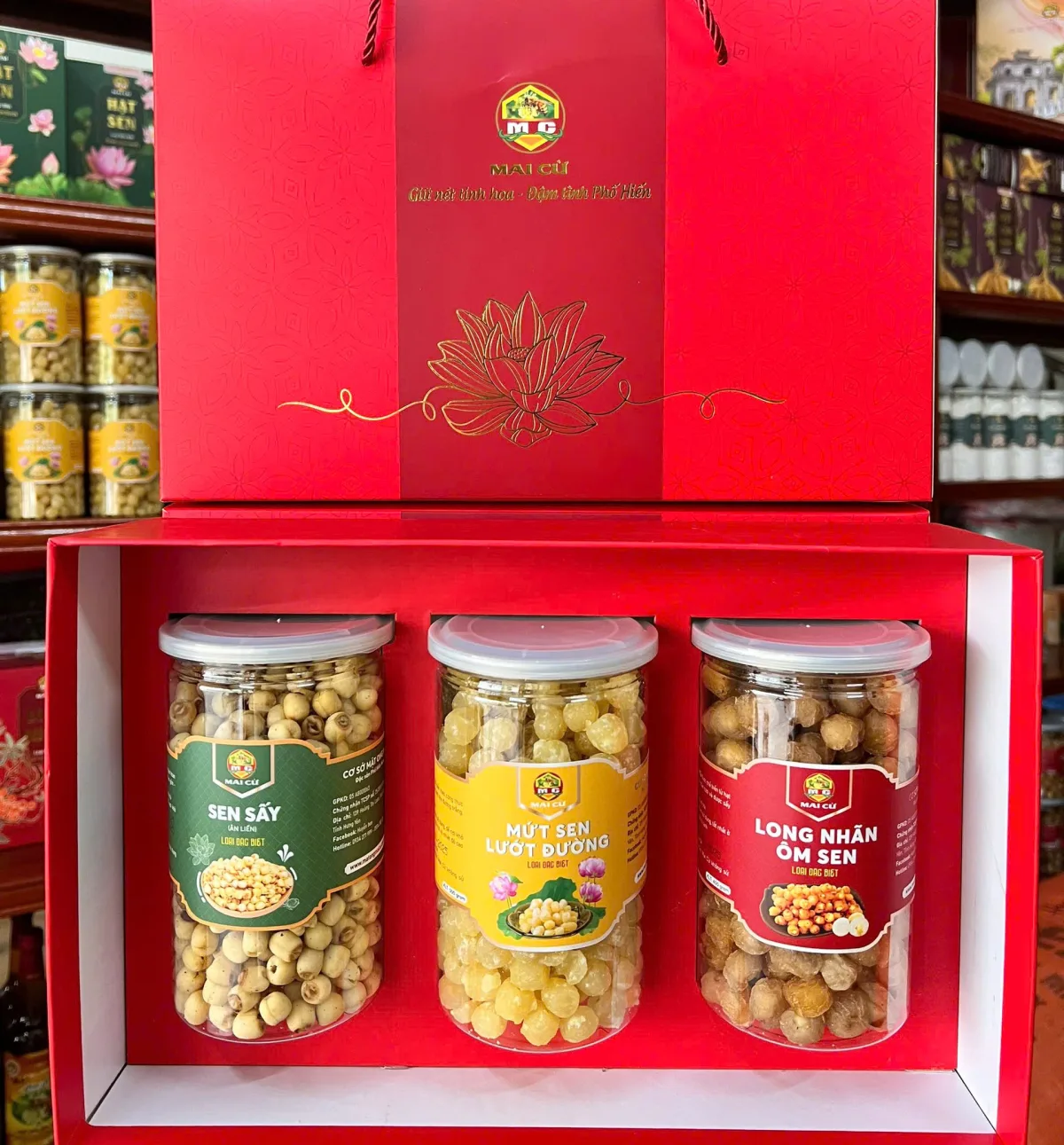 Set quà biếu “Trọn Vẹn” - Ảnh 1 Set quà biếu “Trọn Vẹn”
